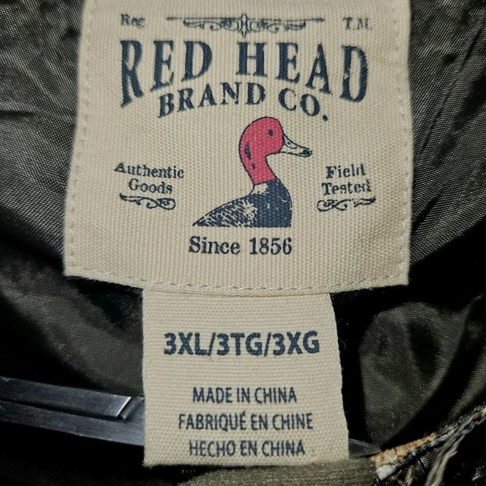 RedHead Jacket 3XL Canvasback Bone Dry Realtree Max 5 Waterfowl Waterproof Parka